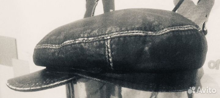 Фуражка, “а-ля”комиссар, кожа 52-54