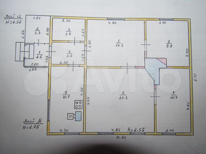 Дом 90 м² на участке 27 сот.