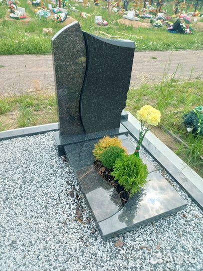 Установка памятника, памятник на могилу