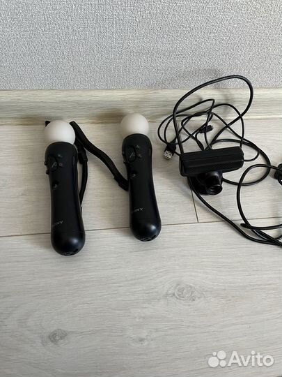 Ps move-2шт + Ps3 move камера
