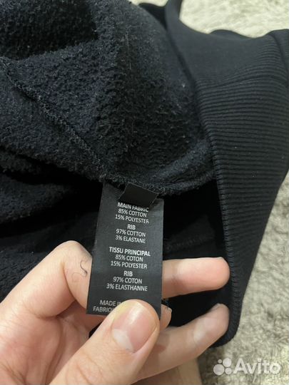 Vetements russian patch zip hoodie