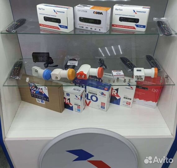 Спутниковые антенны триколор