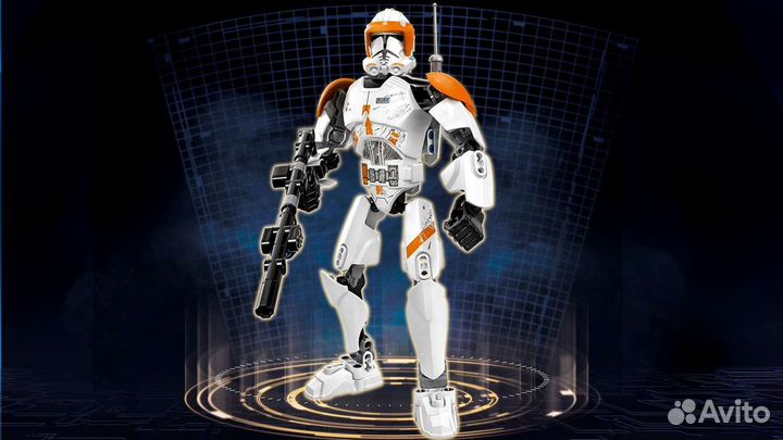 Lego Star Wars Клон-коммандер Коди 75108 новый