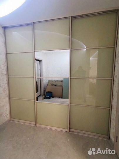 Двери купе кремовые № 545