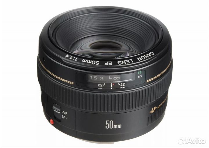 Объектив canon 50mm 1 4