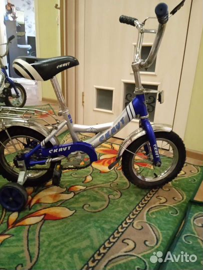 Детский трехколесный велосипед