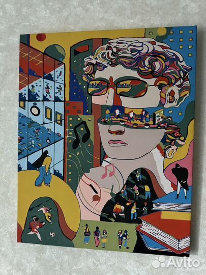 Картина на холсте акрилом Давид