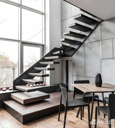 Лестницы в стиле лофт