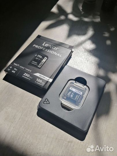 Карта памяти Lexar 1667x, 256 гб, v60