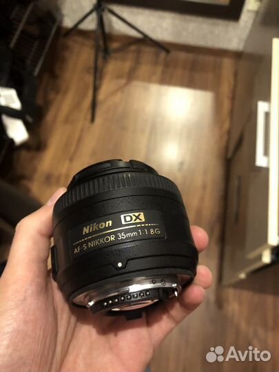 Объектив nikon 35 mm 1.8