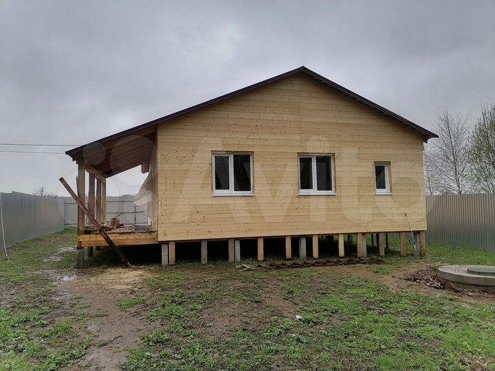 Дом 80 м² на участке 9 сот.
