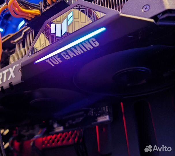 Asus TUF RTX 3080 видеокарта мощнейшая
