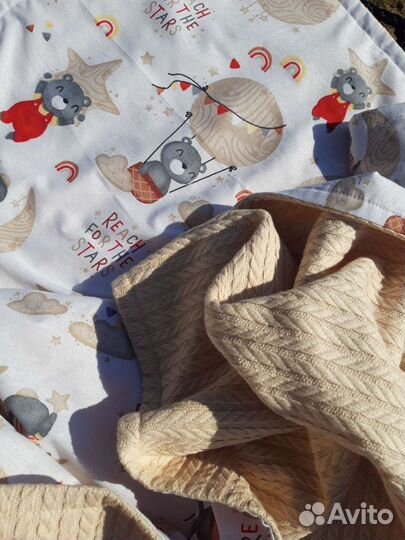 Конверт на выписку, одеяло