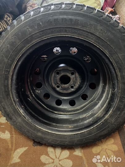 Колеса в сборе r15 зимние