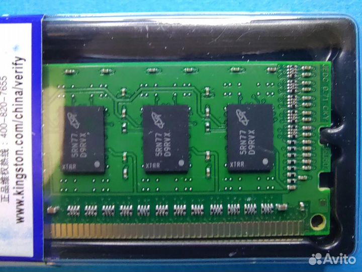 DDR3 4 GB 1600 mhz Kingston для пк Новая
