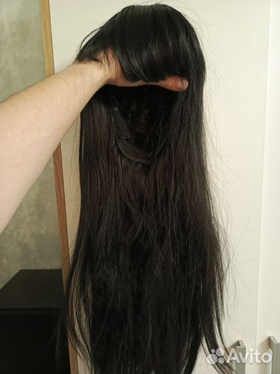 Парик женский чёрный