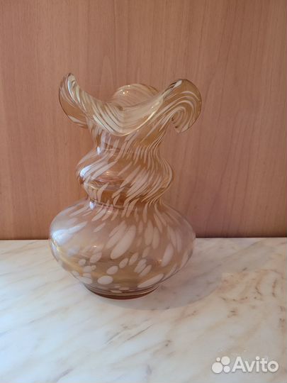 Ваза СССР стеклянная