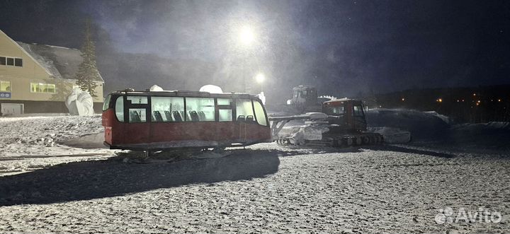 Снежная деревня, хибины