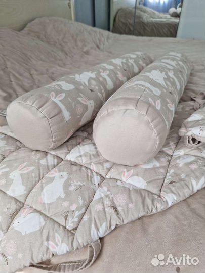 Бортики в детскую кроватку