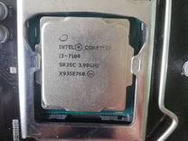Процессор i3 7100 с озу 8 Гб