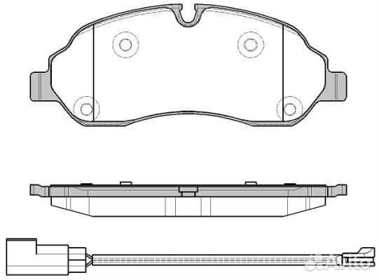 Колодки тормозные 1602.02 Remsa