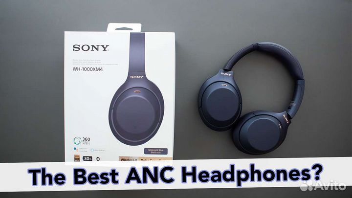 Sony wh-1000xm4 синии
