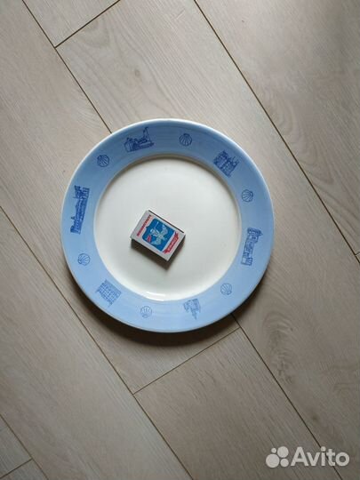Тарелки мелкие, Конаково 1974-1991гг. D24см. 5шт