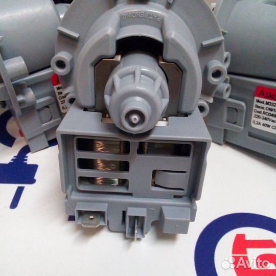 Помпа, насос стиральной машины Ascoll 3 винта