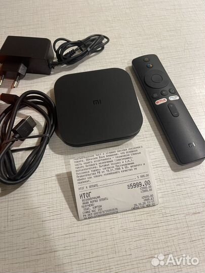 TV приставка Xiaomi Mi Box S 4k