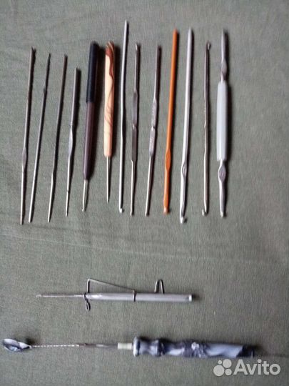 Спицы, крючки для вязания