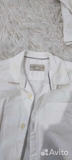 Рубашка и джинсы зара