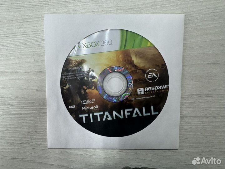 Диск xbox 360 Titanfall Лицензия