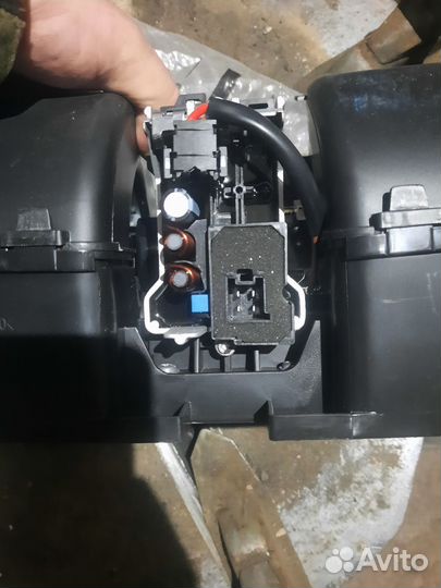 Мотор печки на MAN