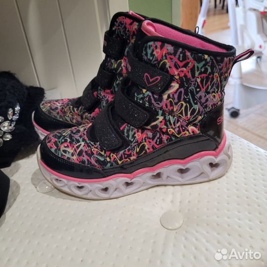 Skechers ботинки для девочки