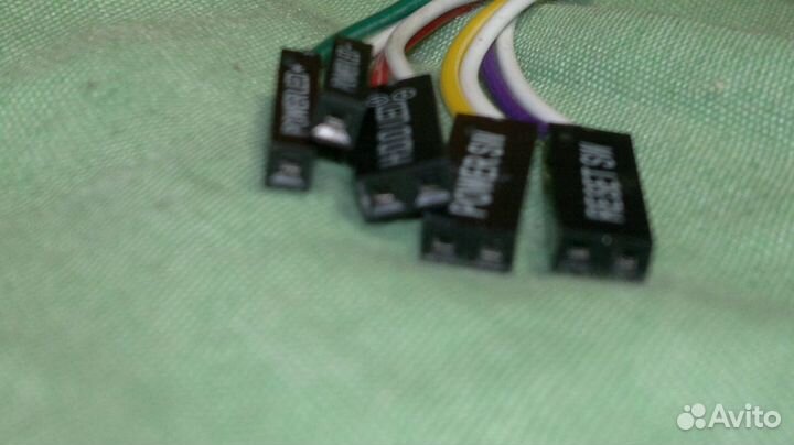 Кнопка включения и перезагрузки пк с индикаторами