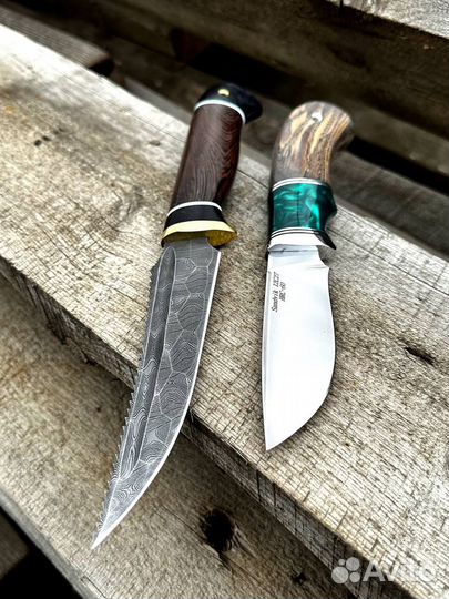 Рабочий нож из разных сталей