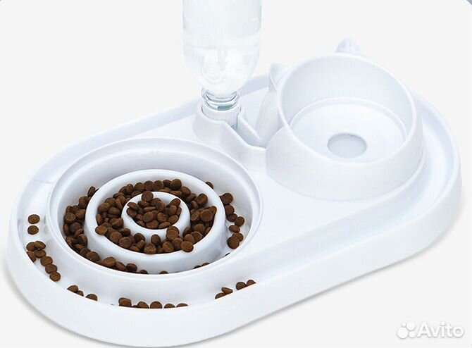 Миска 3 в 1 для собак и кошек Миска для животных