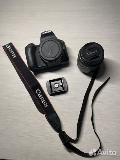 Зеркальный фотоаппарат canon eos 200d