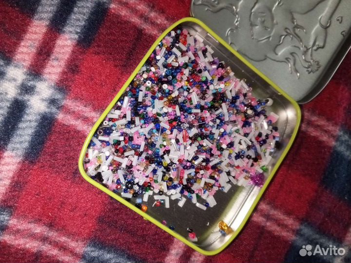 Бисер/бусинки/украшения/лески/веревка/гвоздики дек