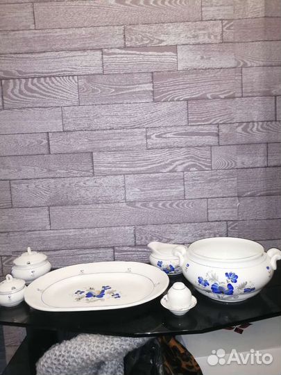 Столовый сервиз фарфор СССР