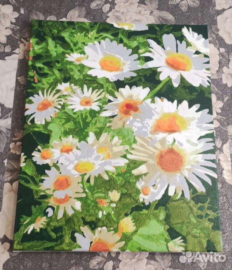 Готовая картина по номерам