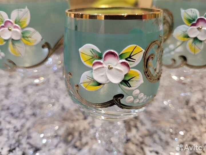 Бокалы для вина богемия -12 штук