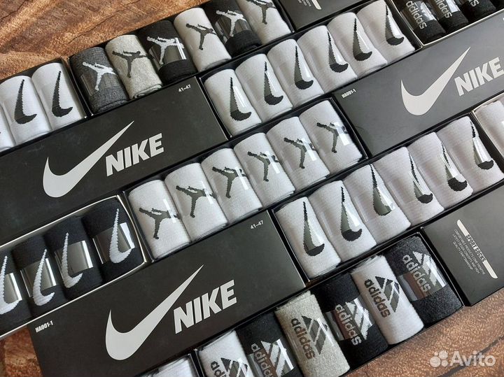 Носки Nike Reebok Lacoste Fila