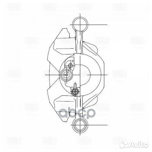 Суппорт торм. для а/м Mazda 6 (02) перед. лев