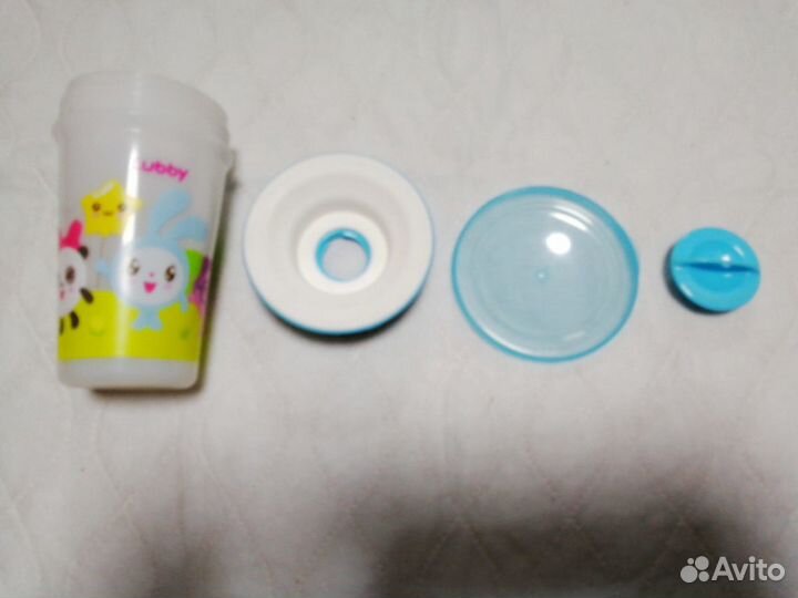 Стакан непроливайка малышарики