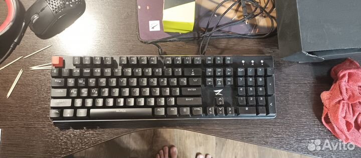 Мышка logitechg403, ковер zet,клавиатура zet blade