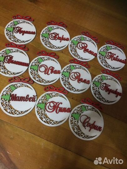 Именные шарики
