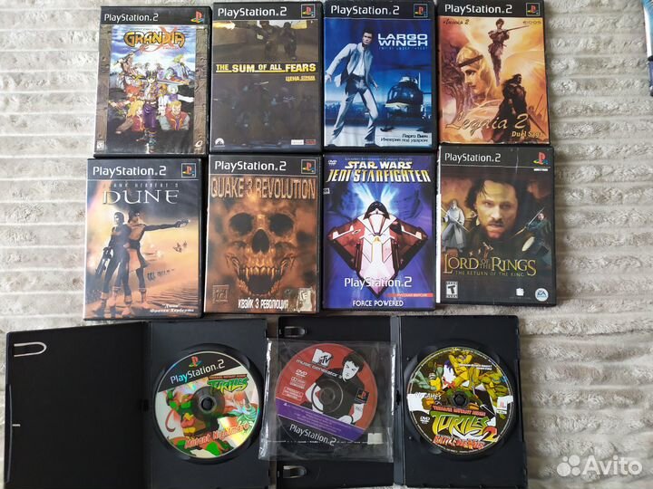 Игры для ps2 поштучно или комплектом