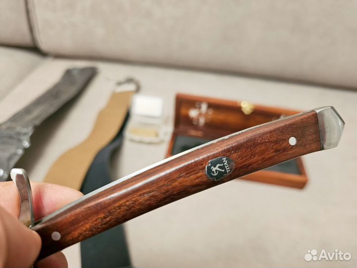 Опасная бритва Titan (Япония) Красное дерево