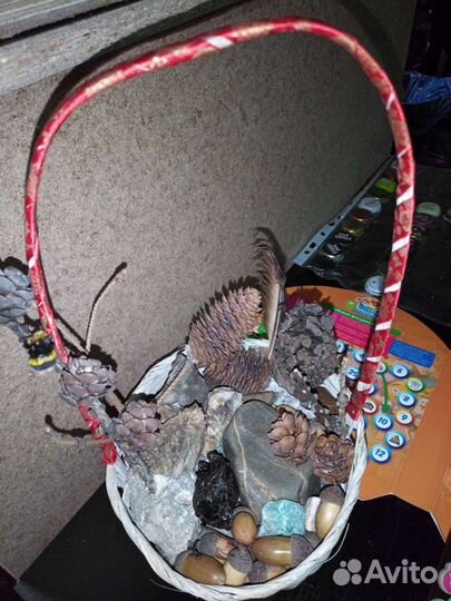 Поделки из натуральных природных материалов-Декор